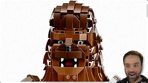 Lego Star Wars Cm Chewbacca Statue Can T Hurt You Reveal