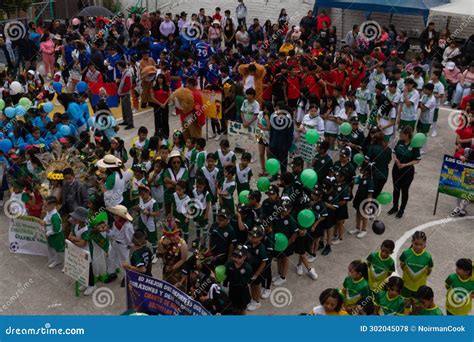 CUENCA, ECUADOR - DECEMBER 2, 2023: School Carnival, a Costumed ...