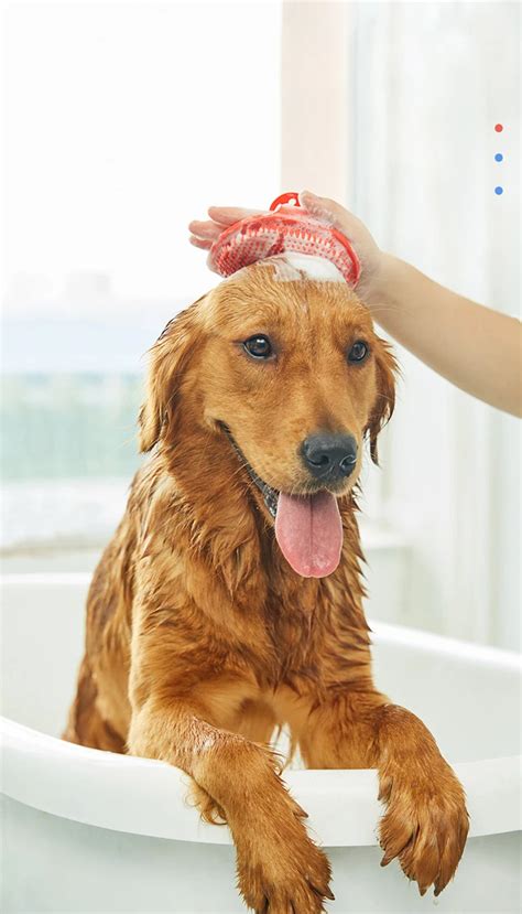 Мягкие резиновые собачьи щетка расческа для ванной кошки резиновая ...