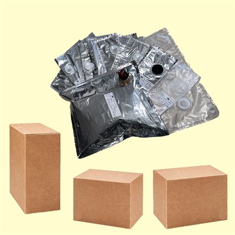 High Barrier Polyethylene Material Aluminum Foil Aseptic Winejuice