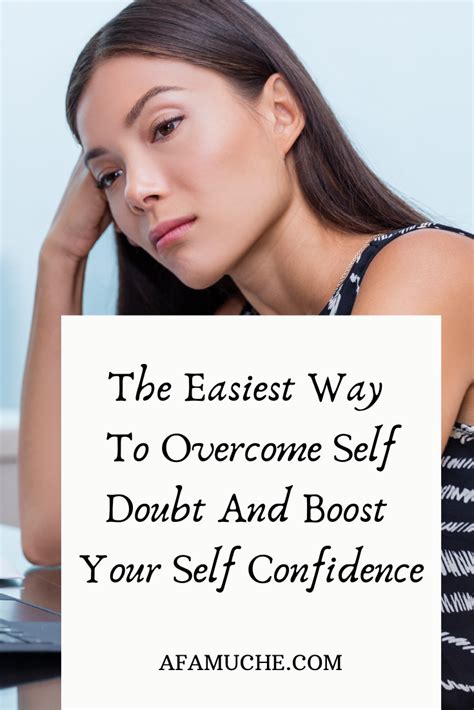 10 Powerful Ways To Overcome Self Doubt Healthy Relationship Tips