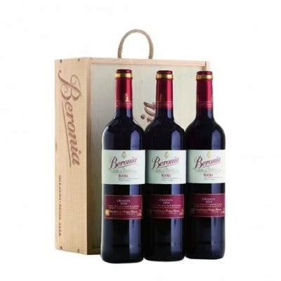 Beronia Vino Tinto Crianza D O Ca Rioja Estuche Madera Botellas