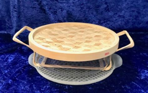 Bodum HOT POT SET Glasschale Mit Bambushalter Und Silikondeckel L