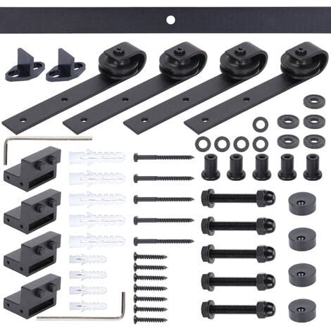 Herraje Para Puerta Corredera Cm Kit De Hardware Puerta De Granero