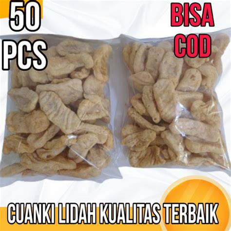 Jual CUANKI LIDAH ISI 50 PCS Shopee Indonesia