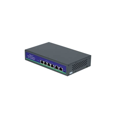 Switch PoE 4 porty / 2x UpLink