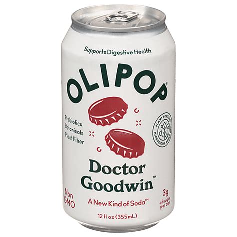 Olipop Doctor Goodwin Soda 12 Fl Oz Shop Baeslers Market