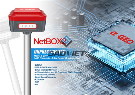 Máy Rtk Anpha Geo Netbox2 Máy Trắc địa Sao Việt