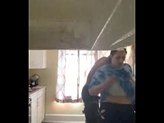 Big Booty Roommate Lets Me Take Her Creamy Pussy While She Makes Dinner For Her Boyfriend