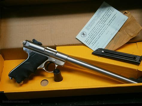 Ruger Mark II Stainless 10 Inch Bull Barrel in Box