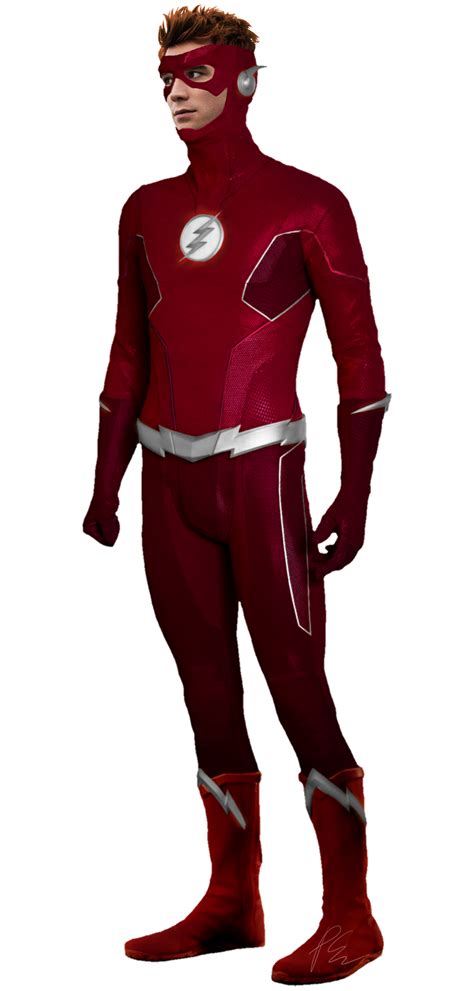 The Flash (Wally West Rebirth) Transparent PNG by TheNerdPatrick on