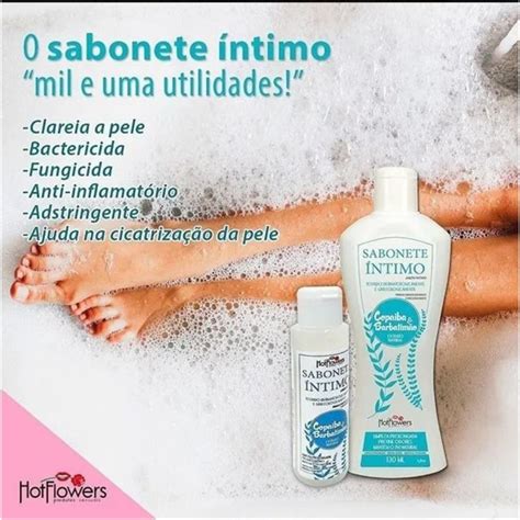 Sabonete Intimo Copaíba Barbatimão ml Distribuidora Hot Flowers