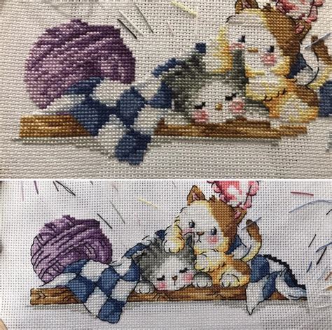 wip     stitch  love finishing  pattern