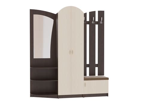 Прихожая Саша 2 венге-млечный дуб купить в Екатеринбурге недорого в ...