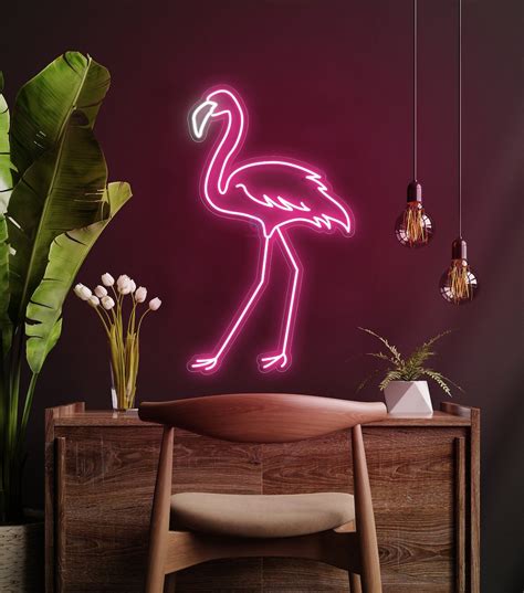Flamingo Neon Sign Flamingo Neon Light Flamingo Led Light Decorations