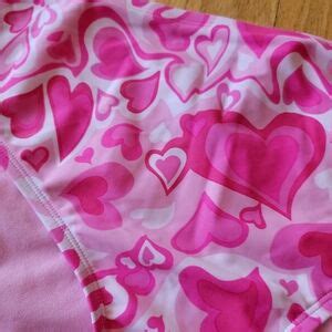 Wild Fable Swim Low Rise Cheeky Pink Heart Print Bikini Bottom Wild Fable Poshmark