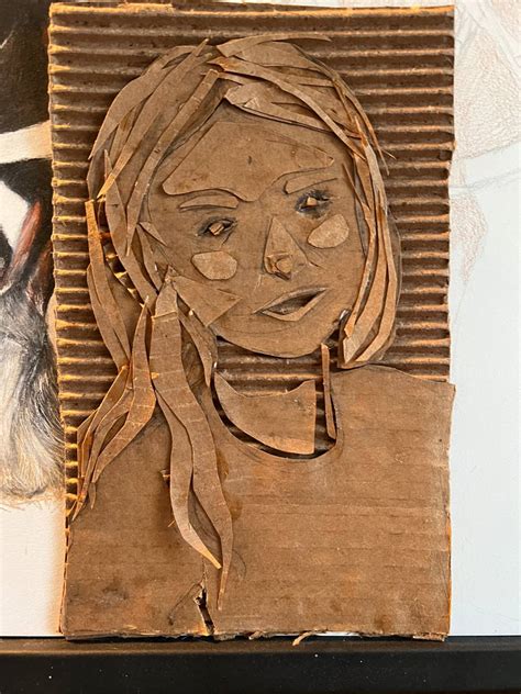 Cardboard Relief Sculpture By Laurvetta On Deviantart