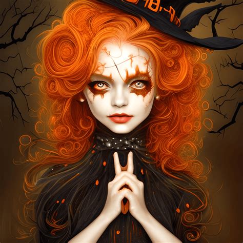 Halloween Witch Clipart · Creative Fabrica
