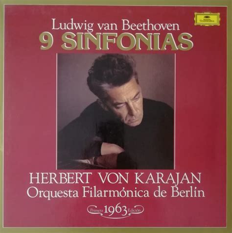 Ludwig Van Beethoven Herbert Von Karajan Berliner Philharmoniker