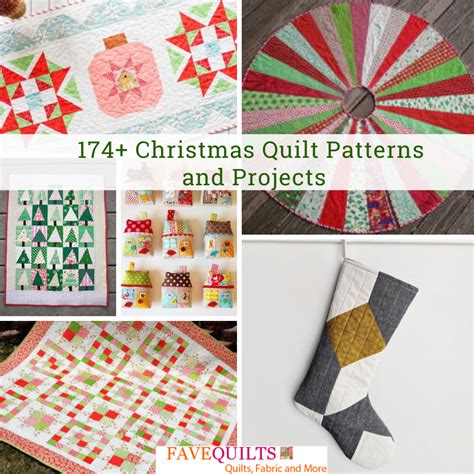 174 Free Christmas Quilt Patterns And Projects