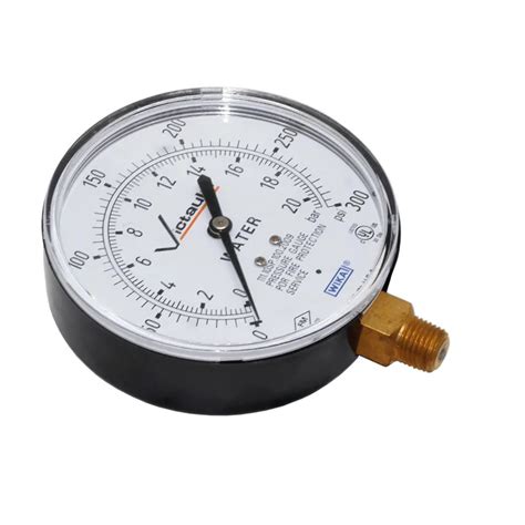 Манометр для противопожарной защиты воды 111.10SP.100.2009 20Bar/300psi ...