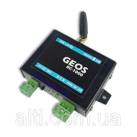 GSM модуль на 1000 користувачів GEOS RC-1000 ключ для воріт і ...