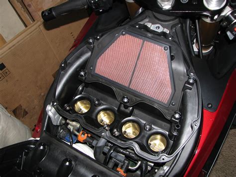 Yamaha R Spark Plug Change New Air Filter Install Flickr