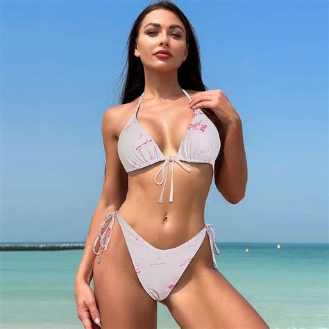 Tejiojio Summmer Split Swimsuits Women S Hawaii Body Swimsuit With A Backless And Sexy I Bikini