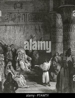 bible joseph interprets pharaohs dream genesis illustration