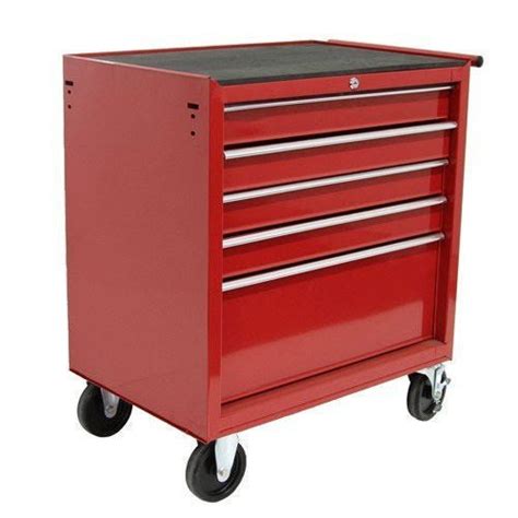 Red Mild Steel Automobile Tool Trolley For Industrial At Rs In