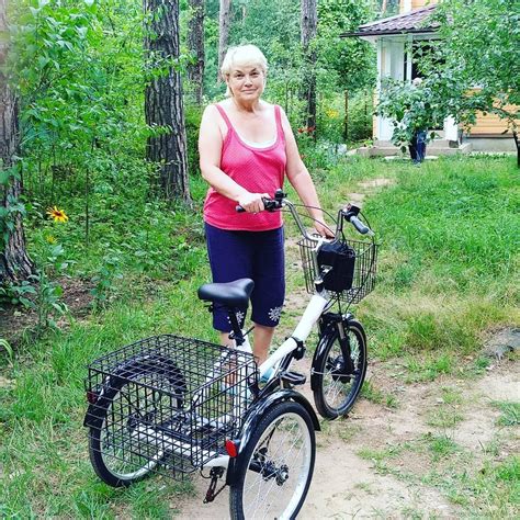 Трехколесный велосипед для взрослых складной трайк байк Doonkan