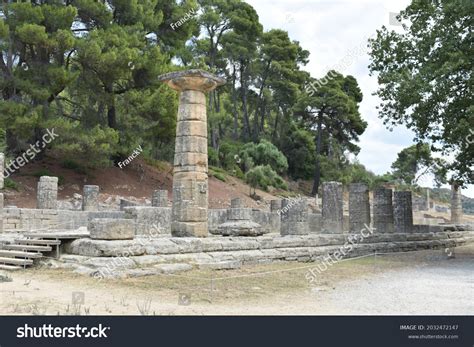 Temple Hera Olympia Greece Stock Photo 2032472147 | Shutterstock