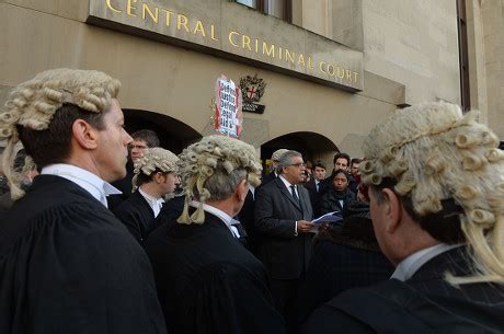 Barrister Demo Against Legal Aid Cuts Editorial Stock Photo - Stock ...