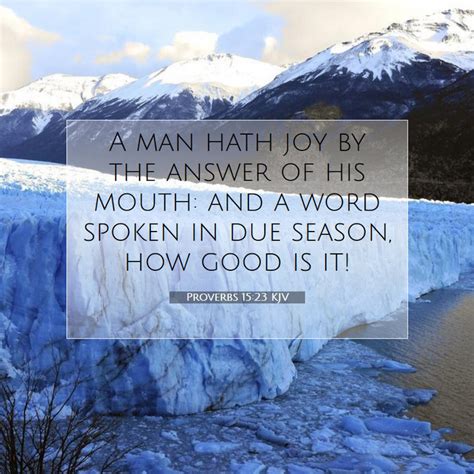 Proverbs 1523 Kjv Bible Verse Images