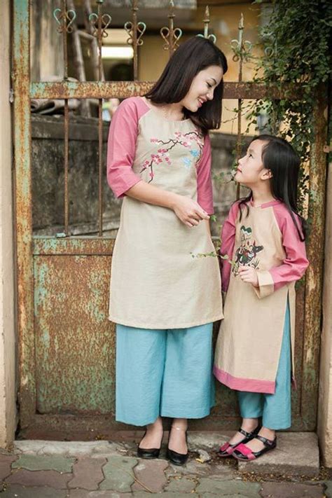 Áo dài trở thành trang phục hot trend dịp Tết năm nay Áo dài Phong cách thời trang Thời