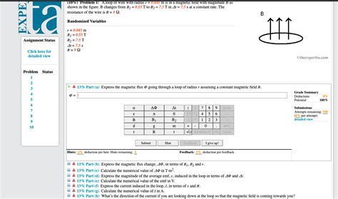 Solved Problem A Loop Of Wire With Radius R M Chegg