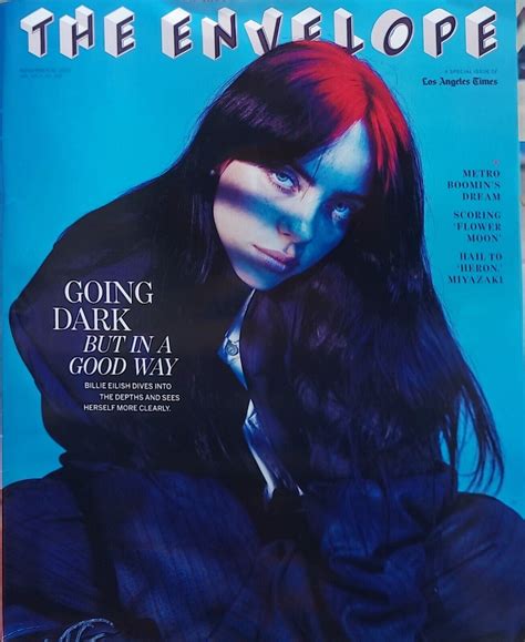 Envelope Magazine November 2023 Billie Eilish Cover