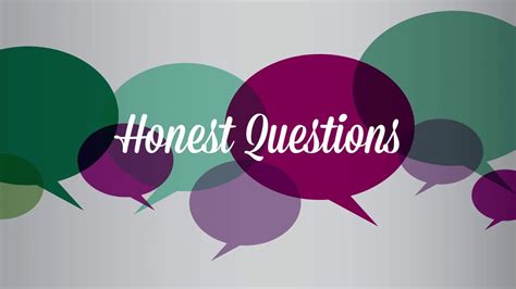 Honest Questions Trailer 2021 Youtube