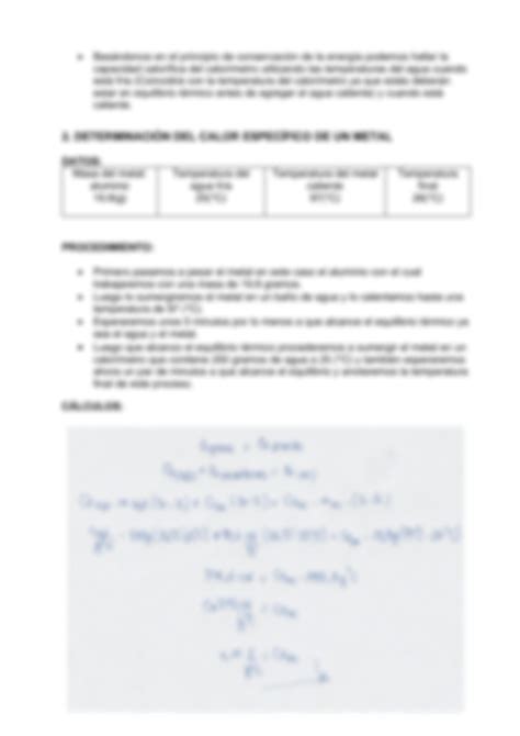 Solution Informe De Laboratorio De Quimica Studypool