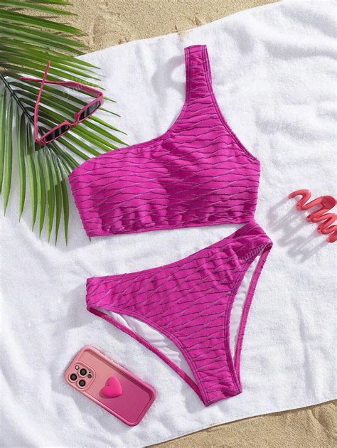 Conjunto De Mai Bikini De Praia Assim Trico Estiloso Colorido E De Tecido Especial Roupa De
