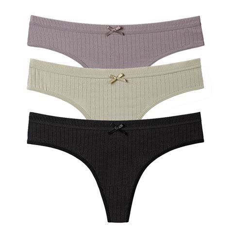 String Sexy En Coton Pour Femmes Sous V Tements Grande Taille Sans Couture Lingerie F Minine