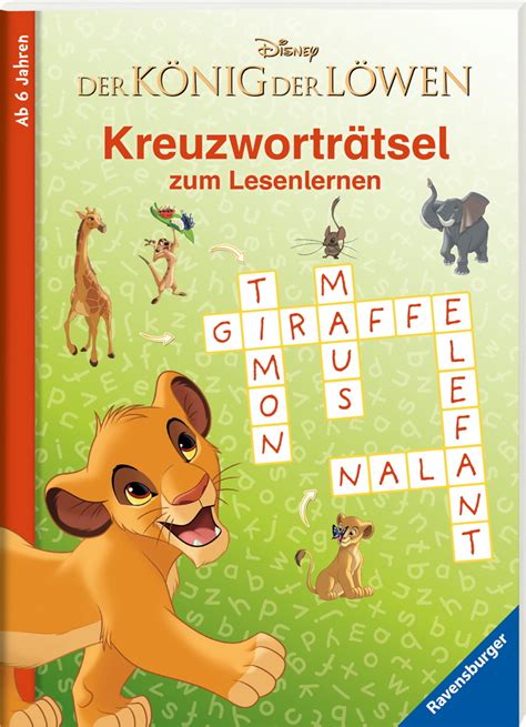 Spielwaren Express Ravensburger Buch Activity Disney Der König der