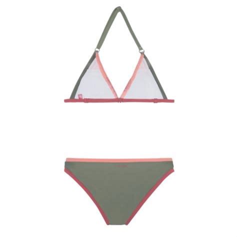 Bikini Protest Girls Vera Jr Triangle Dusk Coral Outdoorsupply Co Uk