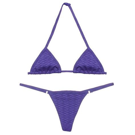 Biqu Ni Canelado Fio Dental Pimenta Sexy Pink Lingerie