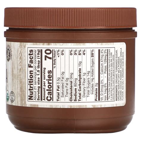 NOW Foods Organic Hot Cocoa Oz G