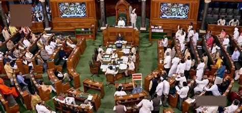 Parliament Standoff Both Houses Adjourned Till Thursday Amid Uproar