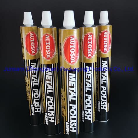 Metal Polish Aluminium Collapsible Tube Glue Adhesive Silicone Chemical