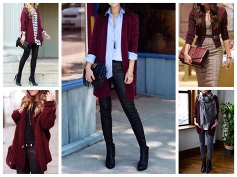 бардовые кардиганы | Pantsuit, Trench coat, Fashion