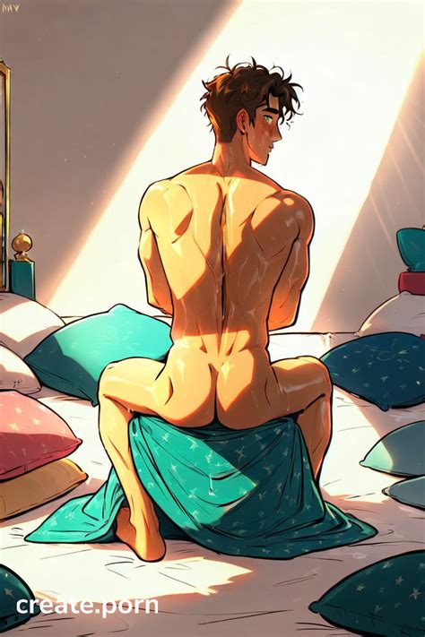 Horny Southern European Green Eyes AI Gay Porn