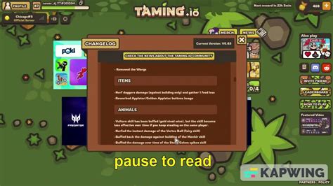 Taming Io Grim Reapers Update YouTube